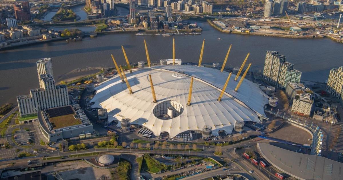 Canary Wharf O2 Arena Excel 런던 외부 사진